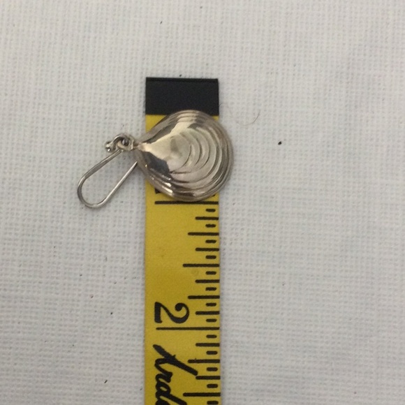 Multicolor rope Sliver Shell Pendant Necklace and Earring Set - Picture 7 of 7